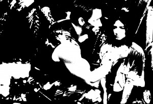 Arnold Schwarzenegger (Dutch) and Elpidia Carrillo (Anna) in Predator ...