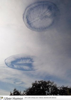 Crazy looking hole punch clouds over central Florida.