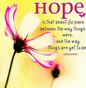 Where to find Hope...
