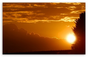 The Rays Of The Setting Sun Sundown HD wallpaper for Standard 4:3 5:4 ...