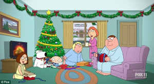 Brain is brought back to life as Stewie Griffin in the Christmas ...