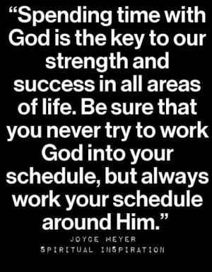 Put God first. #joycemeyer