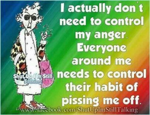 don't have an Anger issue
