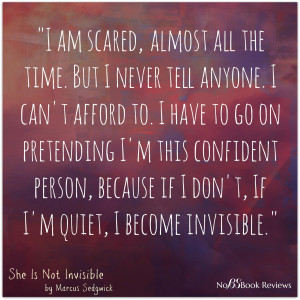 Book Review: She Is Not Invisible by Marcus Sedgwick