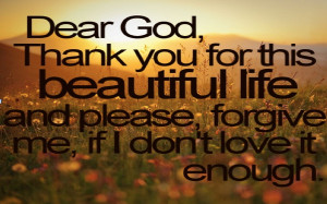 thankful to be alive