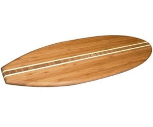 Totally Bamboo Surfboard Cutting Board