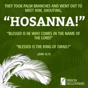 Palm Sunday Verse