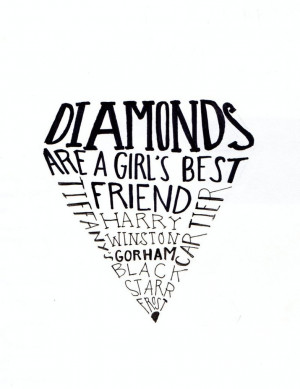 Diamond's Are A Girl's Best Friend by janahthetiger