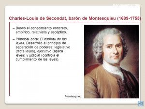 Representantes Charles Louis de Secondat bar n de Montesquieu 1689