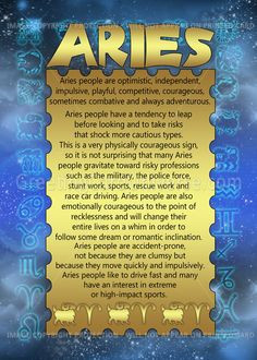 All Aries All The Time!
