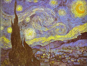 Post-Impressionism - Van Gogh The Starry Night 1889