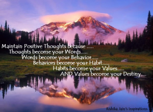 positive thinking quotes maintain positive thoughts inspirational