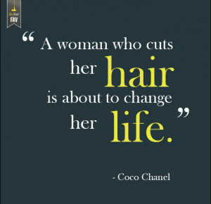 We just love this Chanel #hair quote!