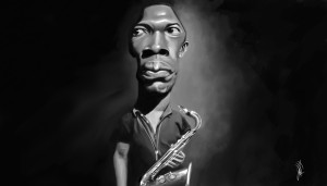 Illustrations: John Coltrane (artist unknown)