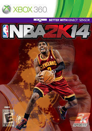 Kyrie Irving NBA2k14 cover. by roblo90