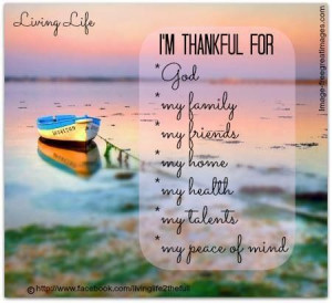 am thankful