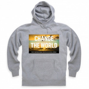 Men's Social Media Inspirational Quotes Hoodie