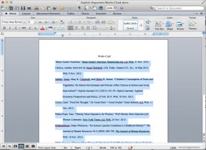 How to Format and Alphabetize your Works Cited Page for MLA