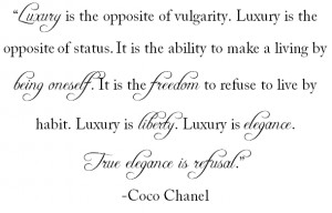 When Fashion and Wisdom met Coco Chanel