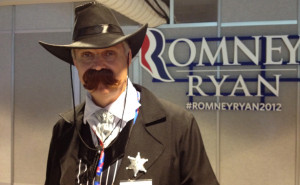 Todd Tiahrt, a delegate from Kansas, dressed as Wyatt Earp for the ...