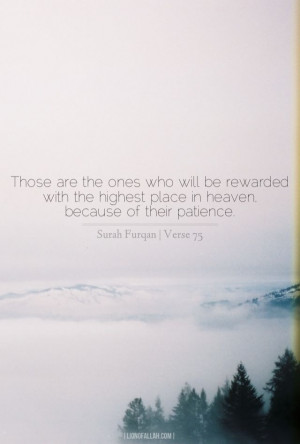 patience is the key to success