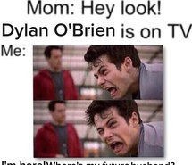 future husband, my bae, dylan o'brien, he's on tv, our maze runner