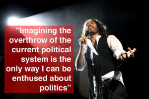 Russell Brand and his manifesto
