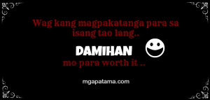quotes about Patama, pinoy quotes, patama quotes sa mga ex, patama sa ...
