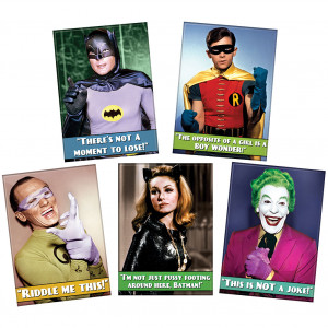 ... DC Comics Batman TV Series Magnet - Robin, Joker, Riddler & Catwoman