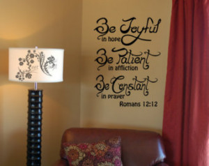 ... 12:12 - Wall Decals -Wall Decal -Wall Vinyl - bible quote Wall Decor