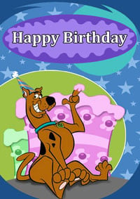 ... thinking? I'm thinking it's time to find some birthday scooby snacks
