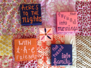 DIY Canvas Art Quotes