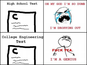 funniest college test quotes, funny college test quotes