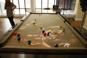 art, cuelight pool table!, funny, pool, visual