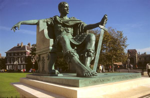 Statue Of Constantine Declared Roman Emperor While Stationed In York ...