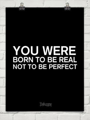No one is perfect.