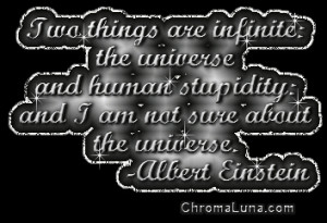 Another quotes image: (Einstein3) for MySpace from ChromaLuna