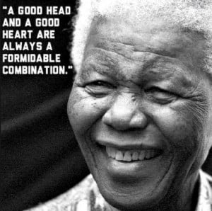 At the time of writing this Nelson Mandela was in a critical but ...