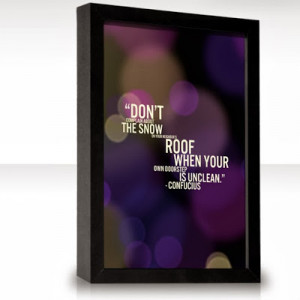 Don’t complain about the snow on your neighbor’s roof when your ...