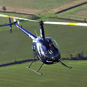 Helicopter ride around Paris