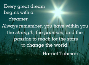 Harriet Tubman quote