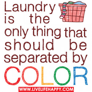 Color Discrimination Only Your Laundry !!!