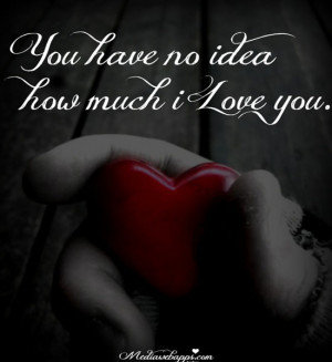 How Much I Love You Quotes