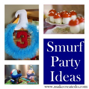 Related Pictures party ideas for a smurfs themed birthday party