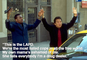 The dynamic duo, Carter and Lee. #RushHour