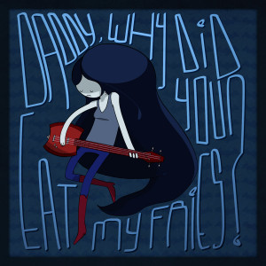 Marceline 'Fries Song' - Adventure Time Fan Art by squar3x