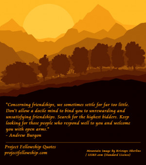 friendship quotes andrew burgon