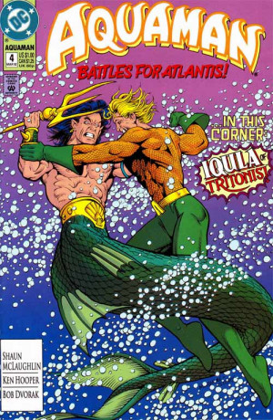Cover for Aquaman #4 (1992)
