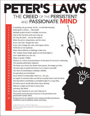 Peter Diamandis’ Laws: The Creed of the Persistent and Passionate ...