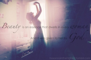 Beauty is an essence that dwells in every woman. And it was given to ...